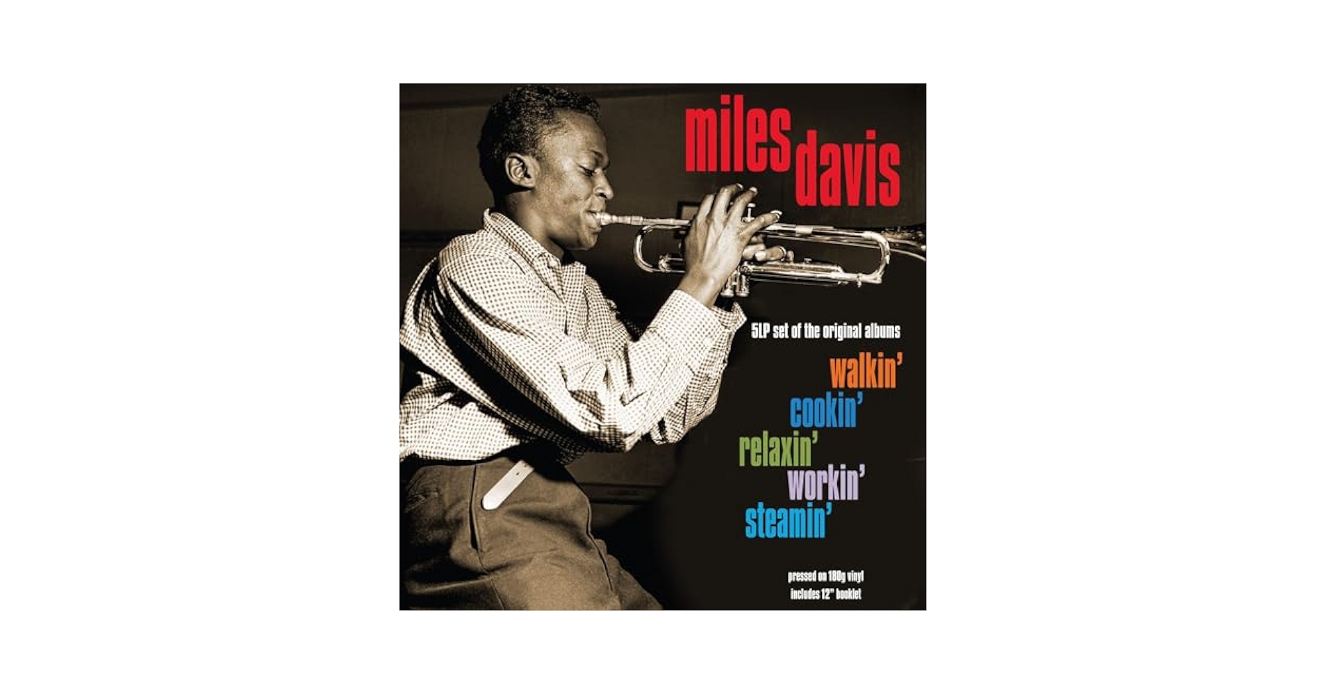 特価‼️マイルス・デイビス／ステイミン&リラクシン&クッキン&ウォーキン Amazon.co.jp: Relaxin' with the Miles Davis Quintet